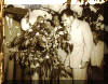 Junto al Vice Presidente Nixon